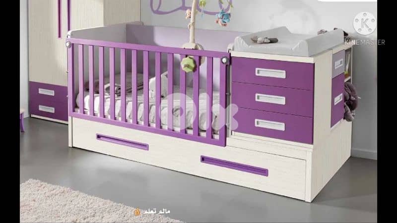 سرير اطفال على حسب الطلب لتواصل 71017715 0