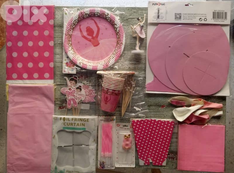ballerina birthday theme 1