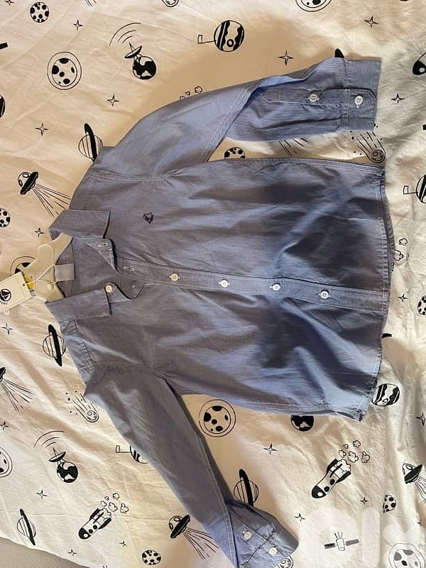 petit bateau blue shirt 1