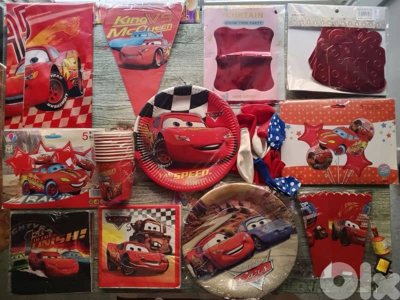 cars birthday decoration 1