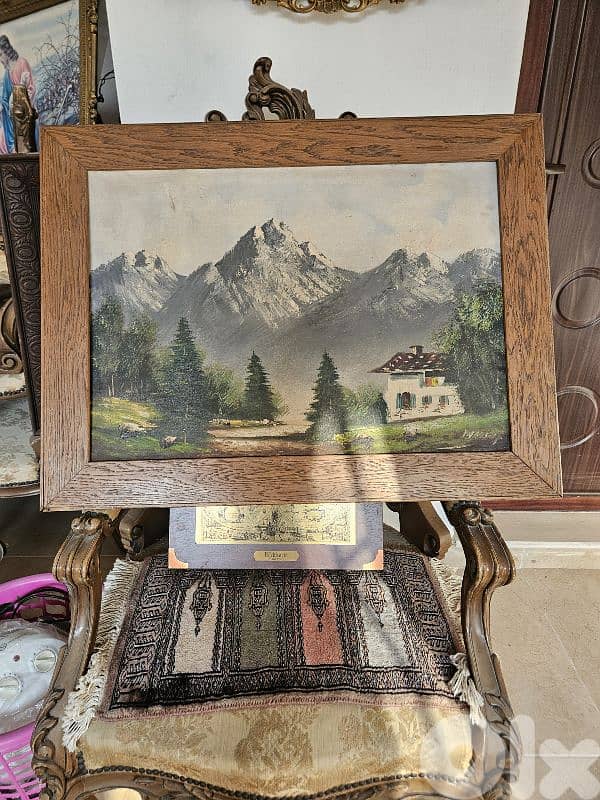 لوحة رسم زيتي 1