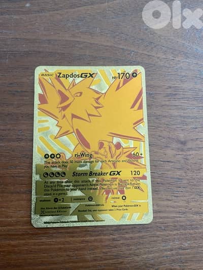 limited edition pokemon card