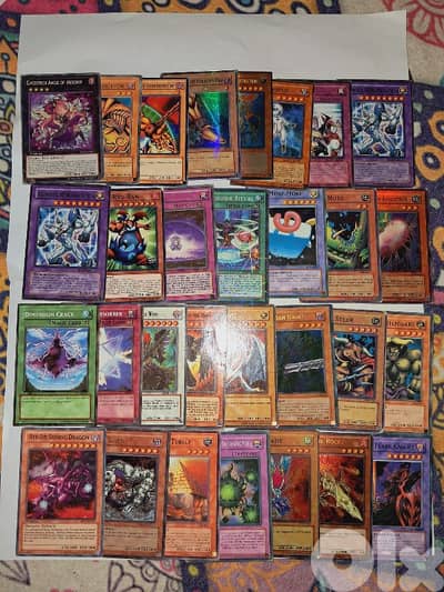 yugioh 30 special old school cards (used)