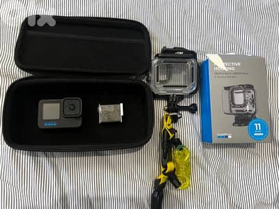 GoPro HERO11 Black with underwater case for scubadiving (used like new