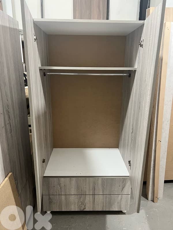 خزانة درفتين جديدة من المعمل بافضل الاسعار 1