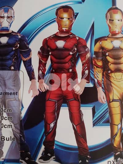 Iron man muscle costume