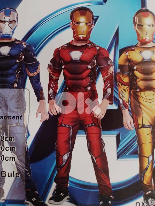 Iron man muscle costume 0