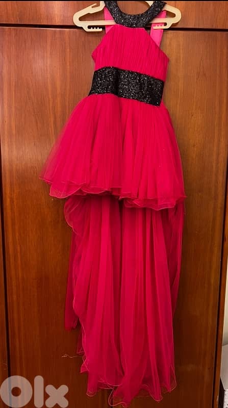 pink butterfly dress 1