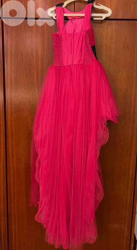 pink butterfly dress 2