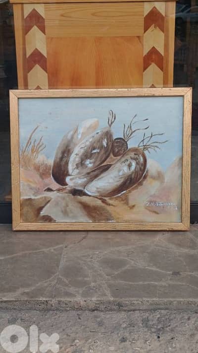 لوحة رسم زيتي اوروبية