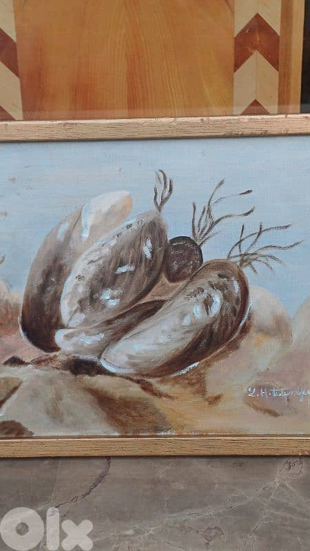 لوحة رسم زيتي اوروبية 3