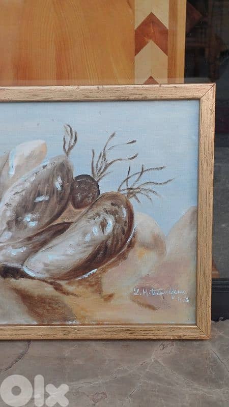 لوحة رسم زيتي اوروبية 4