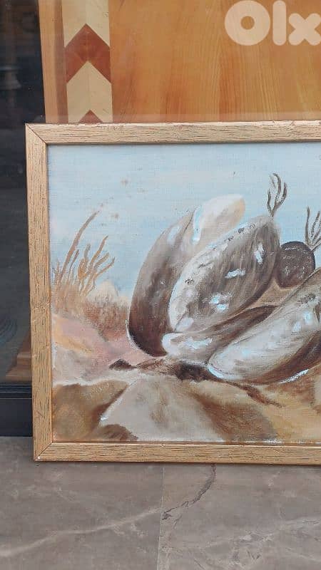 لوحة رسم زيتي اوروبية 5