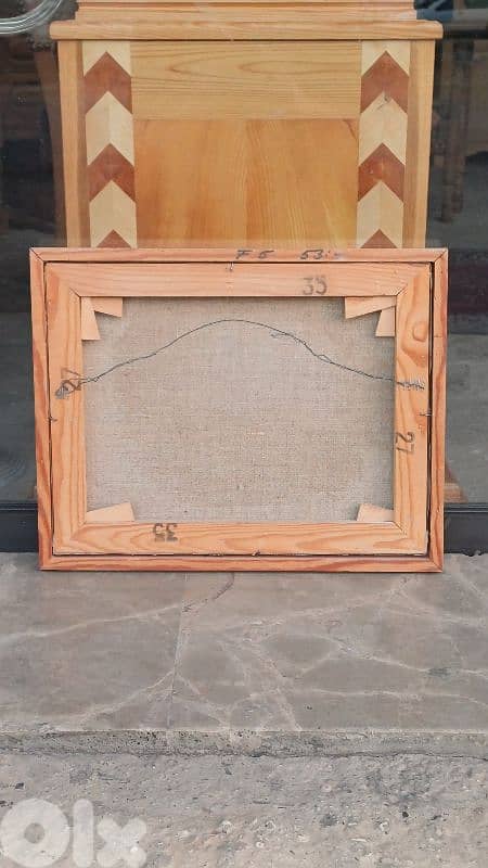 لوحة رسم زيتي اوروبية 7