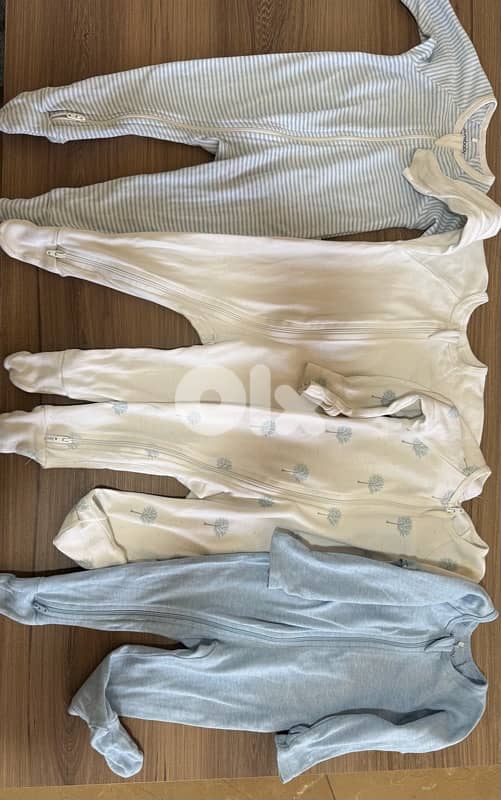 Purebaby sleepsuit set 0