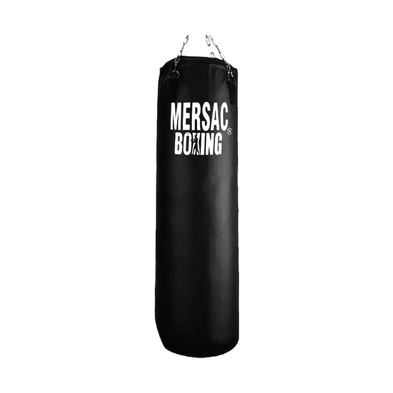 Big Leather Boxing Bag 140x40 CM - حقيبة ملاكمة كبيرة مصنوعة من الجلد 0