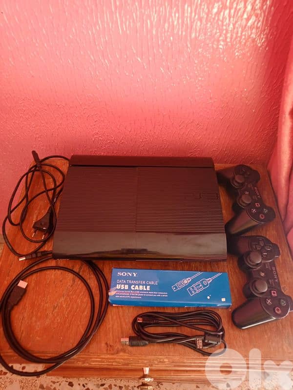 ps3 super slim 500 gb m3addale 0