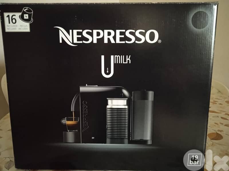Nespresso U Milk Coffee Machine 6
