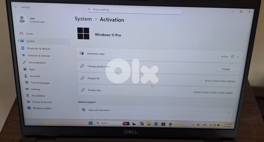 Laptop dell like new 2