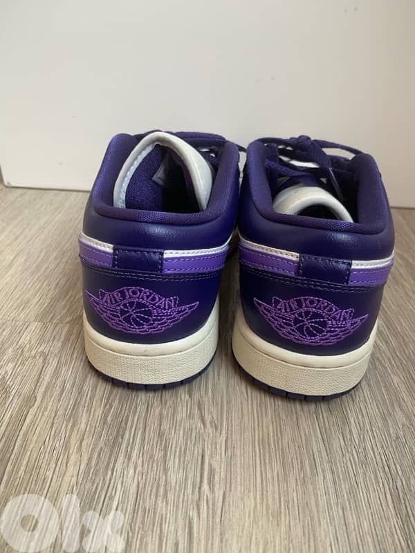 Jordan 1 Low Sky J purple authentic 2