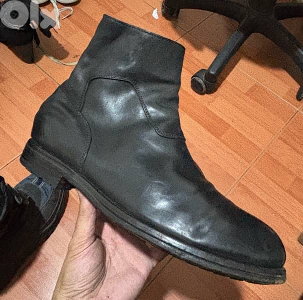 MOMA Leather boots, Italy 0