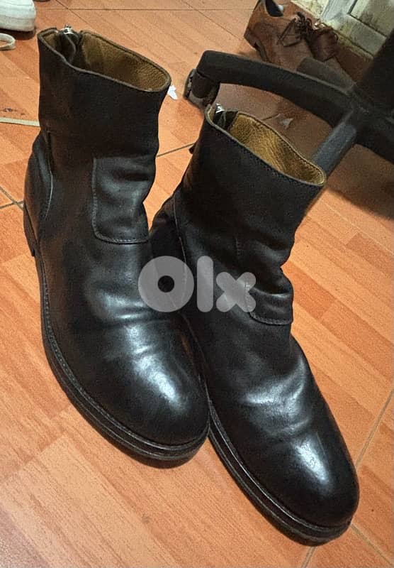 MOMA Leather boots, Italy 1