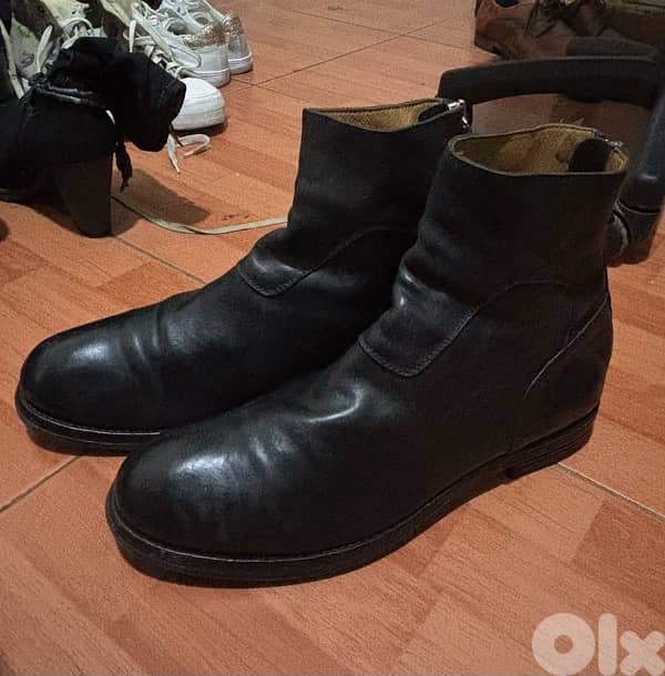 MOMA Leather boots, Italy 2