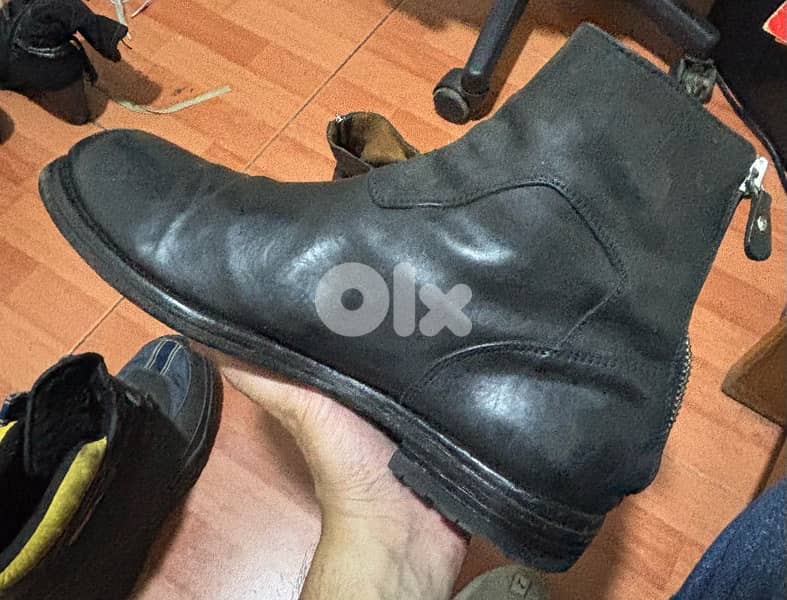 MOMA Leather boots, Italy 3