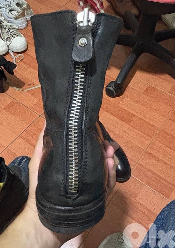 MOMA Leather boots, Italy 4