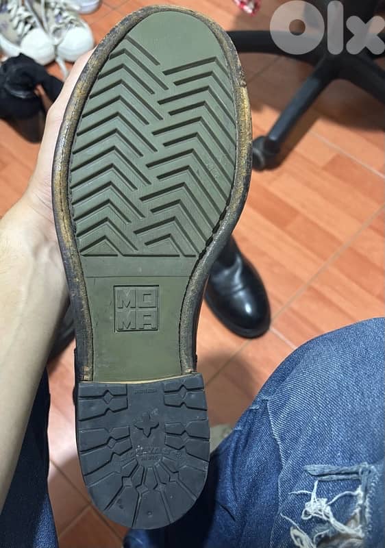 MOMA Leather boots, Italy 7