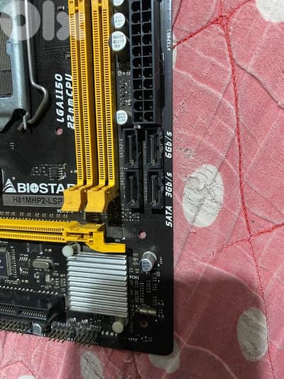 بورد BIOSTAR H81MHP2-LSP + رام 4GB DDR3