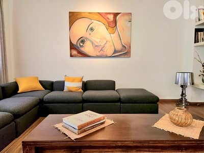 Furnished Apartment with terrace for rent in Mar Mkhayel