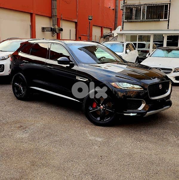 JAGUAR F-PACE S V6 AWD 380HP 2017 MINT CONDITION CALIFORNIA CAR 0