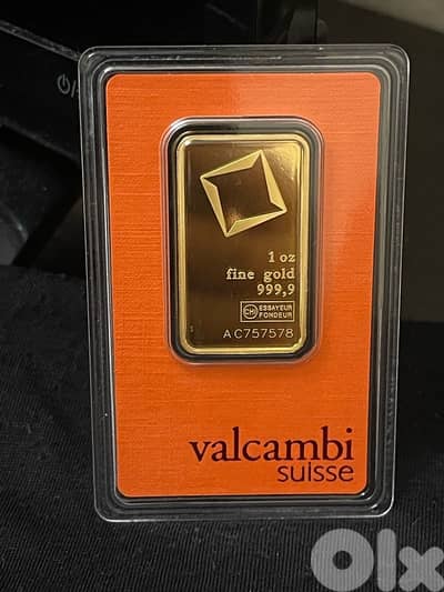 Gold Valcambi Suisse Ounse 75 75 78 In Special Number
