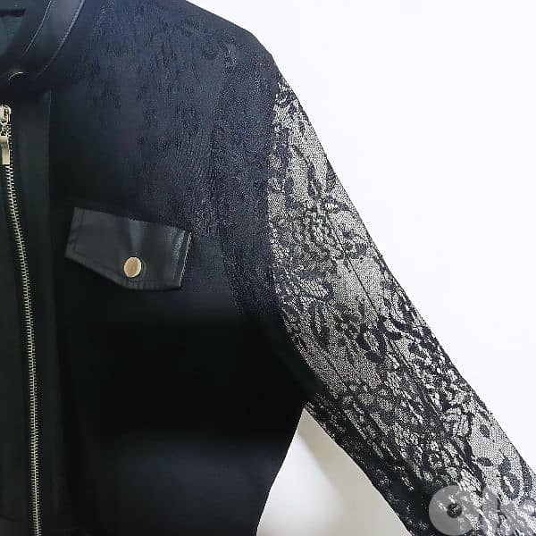 Dress/Jacket with Lace Arms 1