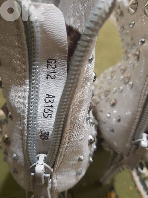 حذاء شتوي كعب عالي 3