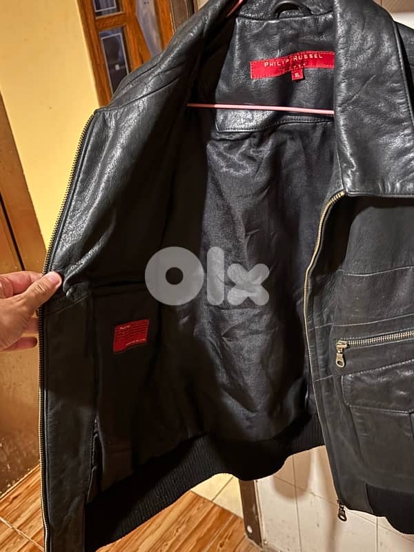 Philip Russel Real Leather Jacket 2