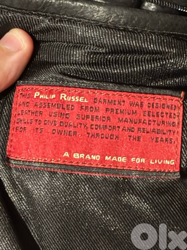 Philip Russel Real Leather Jacket 5