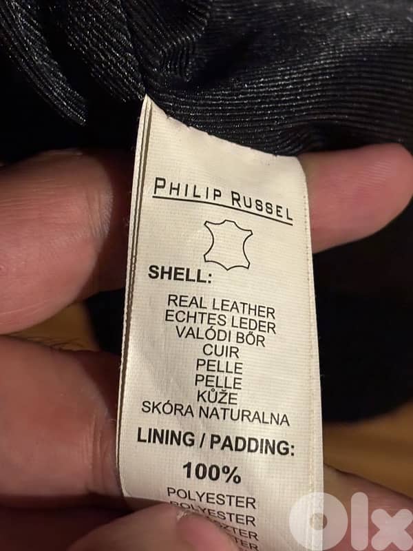 Philip Russel Real Leather Jacket 6