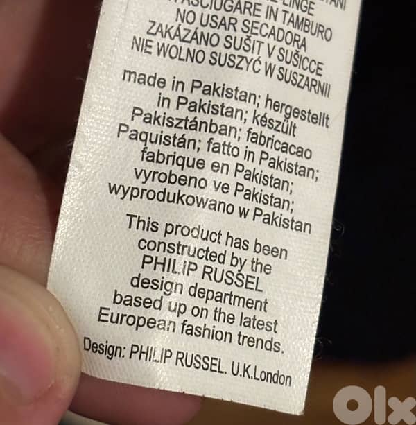 Philip Russel Real Leather Jacket 8