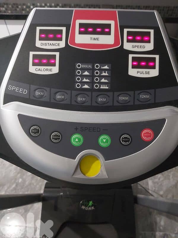 Treadmill- almost new 1