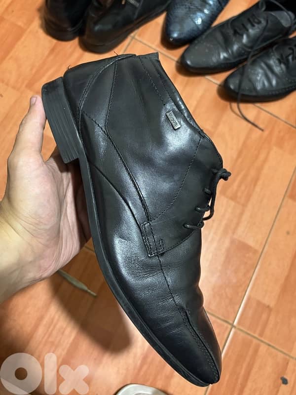 Bugatti leather shoes 1