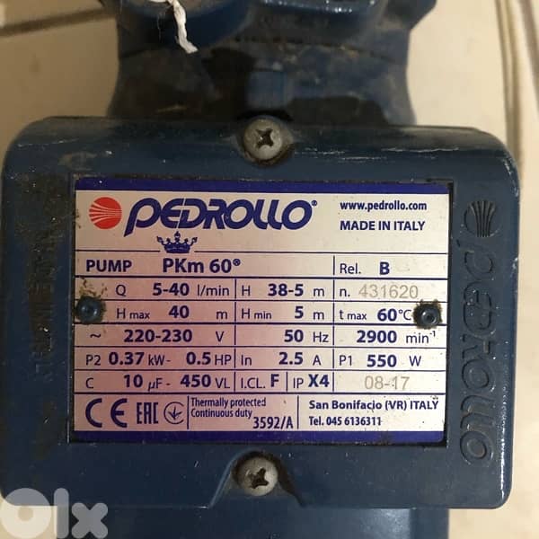 موتر ميي pedrollo 1