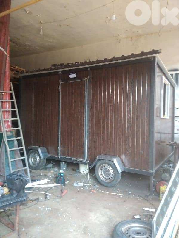 حداة وبيوت جاهزة  كيوس غرفة حرس 0