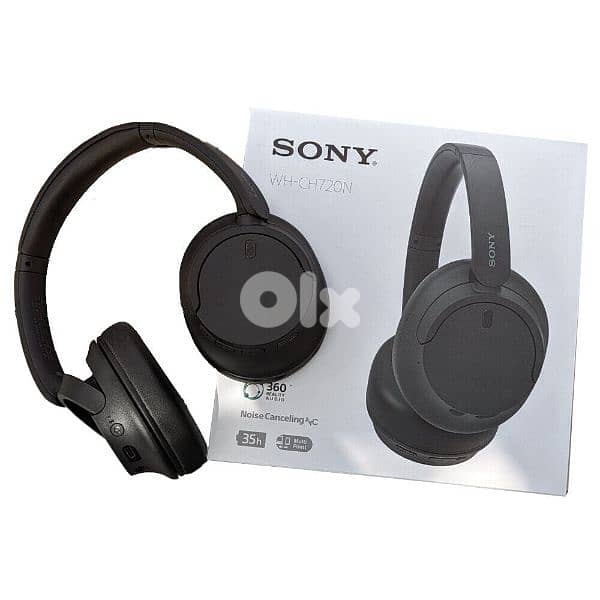 Sony WH-CH 720N Wireless Noise Cancelling Over-Ear Headphones 0