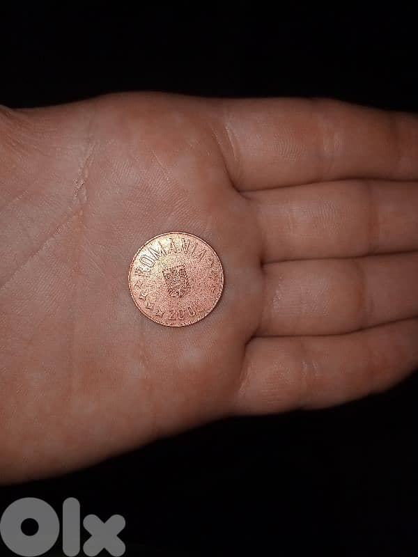 5 bani رومانية     0.05leo 1