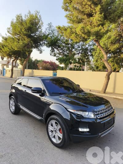 Land Rover Evoque coupe 2012