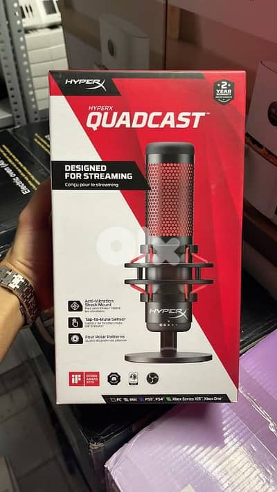 Hyperx Quadcast designed for streaming