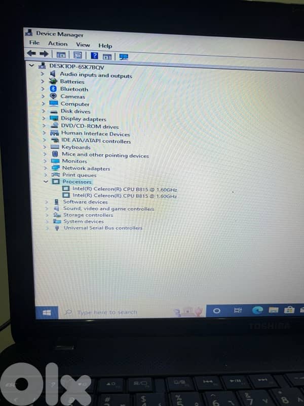 Toshiba Satellite Laptop 3