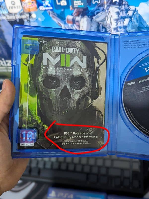 PS5 BLACK WITH 3 GAMES 7